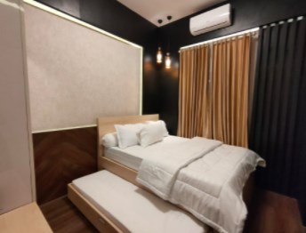 Kontraktor bedroom set modern bagus di kemang jakarta